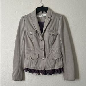 Like New! Anthropologie Daughters Of The Liberation Salute To Ruffles Blazer 4